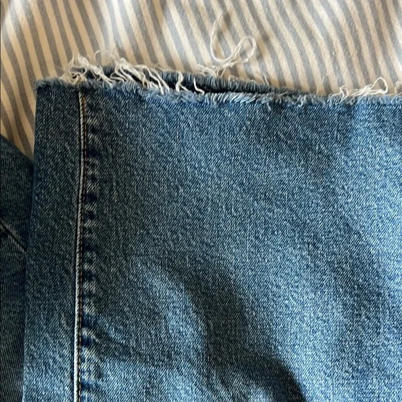 I.Crew slim wide leg Jeans - Picture 3 of 5